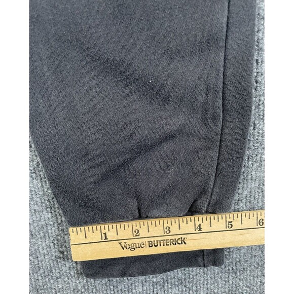 Adidas Pants Men’s L Large Black Sweatpants Logo Pockets Drawstring Activewear - Picture 9 of 9